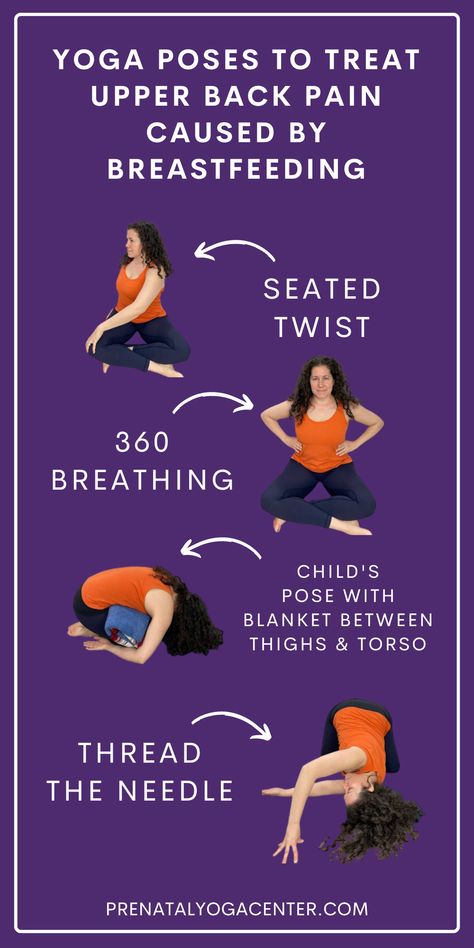 Postpartum Posture, Postpartum Yoga Workout, Stretches For Breastfeeding Moms, Yoga Post Partum, Postpartum Workout Breastfeeding, Postnatal Yoga, Post Baby Workout, Baby Workout, Yoga Lessons