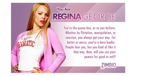 "which Mean Girls character are you?"  Regina George Regina George Quotes, Y2k Indie Aesthetic, Jenni Farley, Gretchen Weiners, Mean Girls Party, Mean Girls Aesthetic, Girls Halo, Trajes Kylie Jenner, Girly Movies