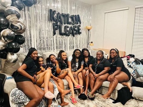 Katlin Pearson - My “Caresha Please” Themed Pajama Party... | Facebook Cute Pajama Party Outfit, 21 Sleepover Party, Pajama Party For Adults, Pajama Party Ideas For Women, Pajama Sleepover Party, 18th Birthday House Party Ideas, Caresha Please Party, Sleepover Themes For Adults, Caresha Please