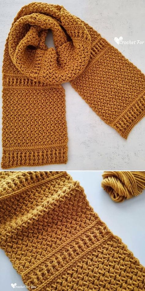 Crochet Alpine Stitch Scarf Pattern, Crocheting Scarfs For Beginners, Fall Crochet Scarf Pattern Free, Crochet Scarves Patterns, Christmas Crochet Scarf Pattern Free, Crochet Infinity Scarf Free Pattern Lightweight Yarns, Free Scarf Crochet Patterns, Sport Weight Crochet Patterns, 2 Color Crochet Scarf