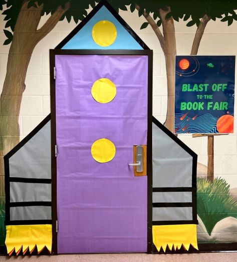 Macedonia Elementary is having an outer space themed Bedford Falls Book Fair Space Theme Book Fair, Literacy Week, Space Theme Classroom, School Book Fair, Bedford Falls, Fair Theme, Library Book Displays, Vbs 2023, Outer Space Theme