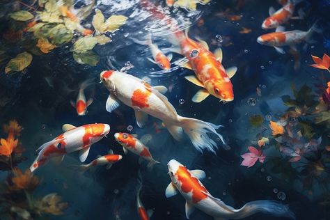 Koi fish animal carp underwater. | Free Photo - rawpixel Koi Fish Underwater, Koi Fish Photo, Koi Fish Swimming, Pond Animals, Fish Photo, Fish Background, Fish Underwater, Aquatic Birds, Fish Animal