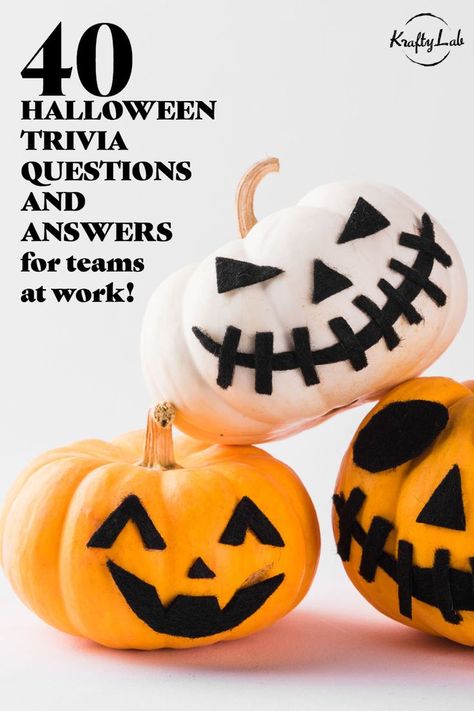 Spooky season is here, and we are ready to deliver our top halloween trivia questions and answers so your team can have fun all season long.
This article will feature 40 awesome Halloween trivia questions and answers, including halloween movie trivia, halloween pop culture, halloween traditions, and halloween disney trivia! Halloween Movie Trivia And Answers, Halloween Movie Trivia, Halloween Trivia Questions And Answers, Halloween Pop Culture, Halloween Trivia Questions, Halloween Questions, Halloween Trivia, Movie Trivia Questions, Disney Trivia