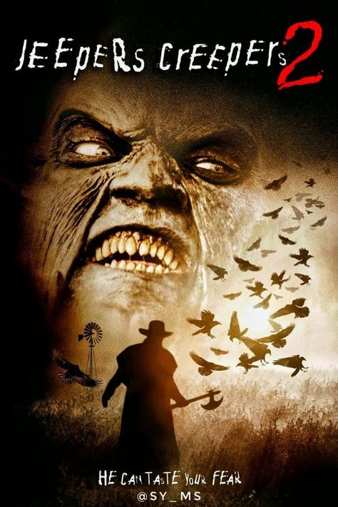 Jeepers Creepers 2 (2003) Audio : Hindi, Tamil, Telugu & English 420p : https://pdisklink.com/1/bnYyZ3k1MDAzZGtm?dn=2 720p : https://pdisklink.com/1/bnYyZ3k1MDAzZGtm?dn=3 1080p : https://pdisklink.com/1/bnYyZ3k1MDAzZGtm?dn=1 If you want to watch this movie, so contact me... *Movie Rs.20 (USD $0.50) CONTACT ON WHATSAPP 9582035764 Online Order : https://wa.me/qr/UEX2PCLIWGIPH1 Jeepers Creepers Wallpaper, Jeepers Creepers 2, Ip Man Movie, Jeepers Creepers 3, Back To School Movie, Dance Of The Dead, I Hate School, The Creeper, Slasher Film