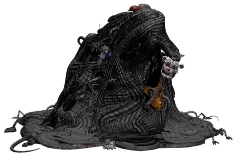 The Blob Fnaf Fanart, The Blob Fnaf, Fnaf Tangle, Molten Freddy, Freddy Mask, Freddy Toys, The Blob, Black Mass, Toy Bonnie