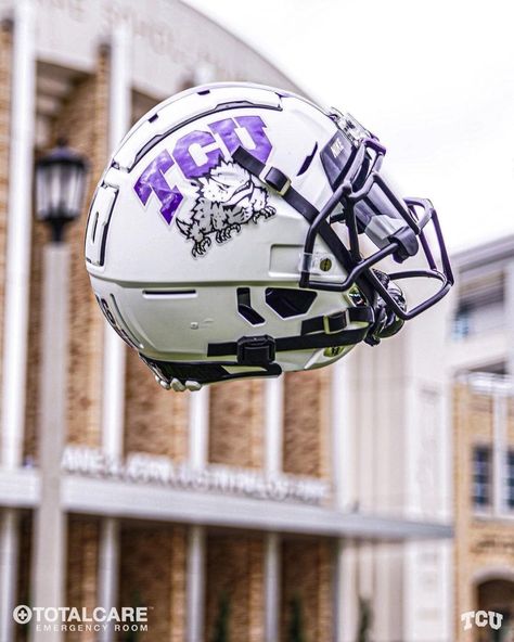 TCU Football vs Oklahoma State: Uniform Reveal and Kickoff Time. The TCU Horned Frogs take on the Oklahoma State Saturday at 7:00 p.m. Tcu Football, Nfl Football Art, Tcu Horned Frogs, Oklahoma State Cowboys, Horned Frogs, Football Art, Nike Vapor, Oklahoma State, Emergency Room