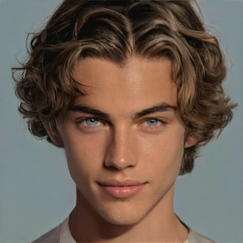 Blue Eye Brown Hair Guys, Artbreeder Brown Hair Man, Art Breeder Blonde Man, Blond Guy Face Claim, Dark Haired Guys Character Inspiration, Artbreeder Man Blond, Brown Hair Brown Eyes Guy Character Inspiration, Artbreeder Blue Eyes, Men With Brown Hair And Green Eyes