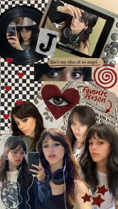 Jenna Ortega Aesthetic Collage, Jenna Ortega Aesthetic Wallpaper Collage, Jenna Ortega Background, Jenna Ortega Wallpaper Collage, Jenna Ortega Wallpaper Iphone Aesthetic, Jenna Ortega Phone, Jane Ortega, Jenna Ortega Aesthetic Wallpaper, Jenna Ortega Wallpaper Iphone