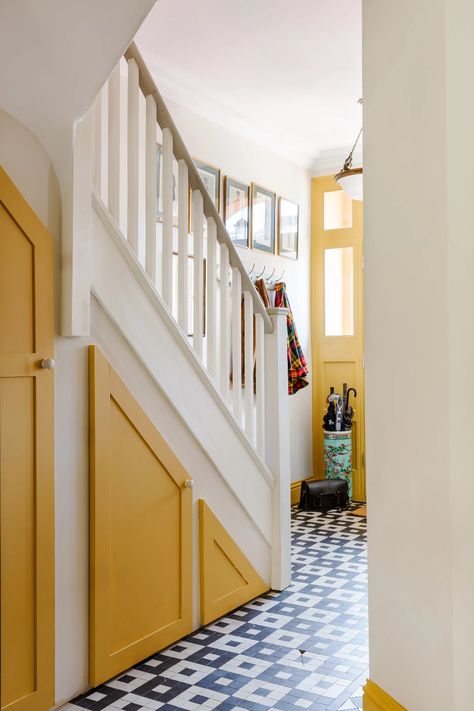 Alice Palmer, Breakfast Room Green, Small Gallery Wall, Hawthorne House, Painted Trim, Palmer House, Hallway Colours, Childrens Bathroom, Under Stairs Cupboard