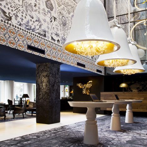 A retrospective of work by Dutch designer Marcel Wanders has opened at the Stedelijk Museum in Amsterdam Andaz Hotel, Dutch Interior, Interior Hotel, Hotel Amsterdam, Art Hotel, John Pawson, Marcel Wanders, Hotel Interior Design, W Hotel