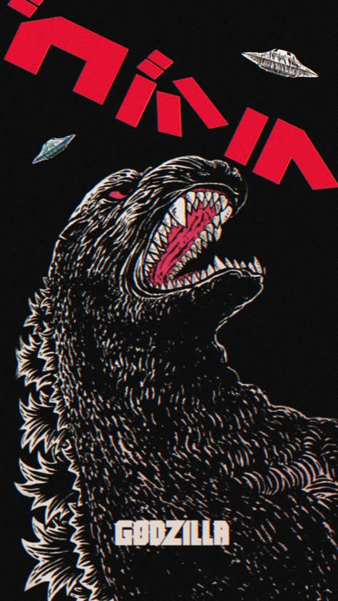 Godzilla Phone Wallpaper, King Ghidorah Wallpaper, Godzilla Wallpaper Iphone, Kaiju Wallpaper, Godzilla Poster, Godzilla Tattoo, Aot Wallpaper, Godzilla Wallpaper, Godzilla Kong