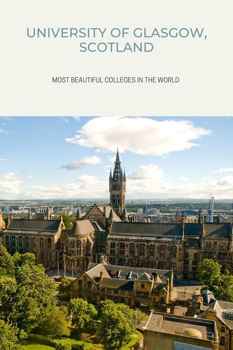 Most beautiful universities in the world. Glasgow University Logo, University Of Glasgow Aesthetic, Beautiful Universities, Glasgow Library, Scotland Glasgow, University Of Glasgow, Glasgow University, Law School Inspiration, Uk Education