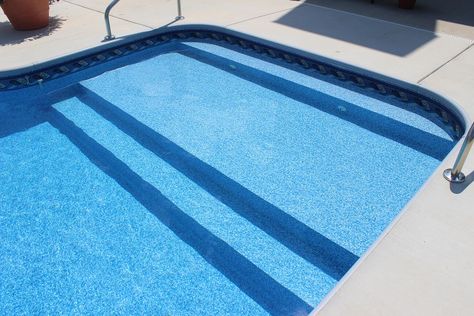 Complete Inground Pool Build: Part 1 - Design and Purchase Decisions Pool Steps Inground, Pretty Pools, Farm Pool, Swimming Pool Trends, Rectangle Pool, Columbus Indiana, Sun Deck, Swimming Pool Photos, Pools Backyard Inground