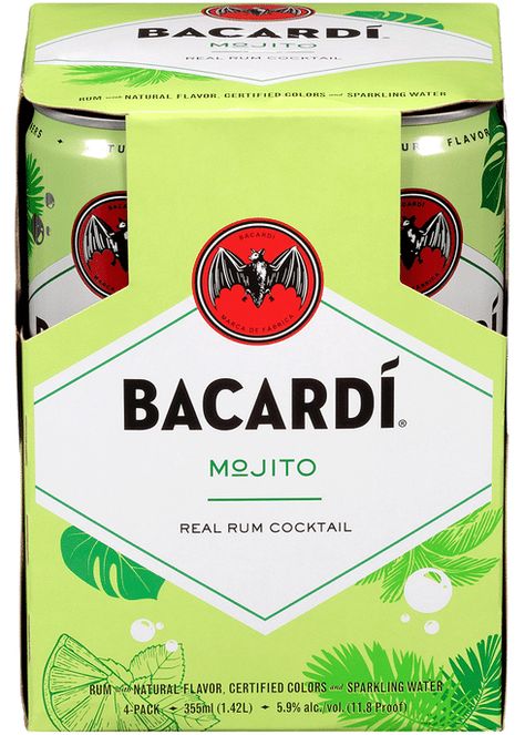 Puerto Rico- New mojito flavor from the Bacardi Cocktails RTD line. Crafted with Bacardi Superior Rum for a very refreshing drink. Made with natural flavors, cane sugar, and no artificial sweeteners. Bacardi Cocktails, Bacardi Superior, Bacardi Mojito, Bacardi Cocktail, Rum Cocktails, Rum Cocktail, Artificial Sweeteners, Total Wine, Cane Sugar