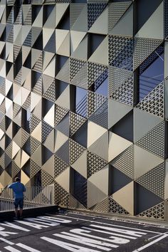 FRAME | In the south of Spain, Islamic architecture makes a modern reappearance – in a hospital Cnc Jali, Metal Architecture, Design Analysis, Facade Pattern, Moorish Architecture, Facade Panel, Metal Facade, Geometric Architecture, South Of Spain