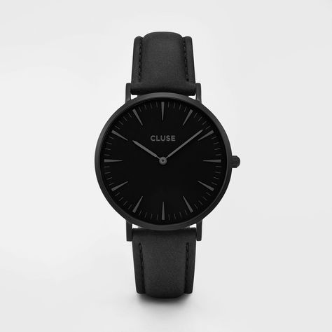 Relógio feminino todo preto Black Face Watch, Boho Watch, Slim Watches, Bohemian Style Jewelry, Black Leather Watch, Bohemian Jewellery, Boho Chic Jewelry, Leather Strap Watch, Boho Style Jewelry