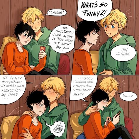 Comics! - Ko-fi.com - Ko-fi ❤️ Where creators get support from fans through donations, memberships, shop sales and more! The original 'Buy Me a Coffee' Page. Solangelo Fanart Comic Spicy, Solangelo Fanart Comic, Solangelo Art, Solangelo Fanart, Percy And Nico, Percy Jackson Comics, Zio Rick, Percy Jackson Ships, Will Solace