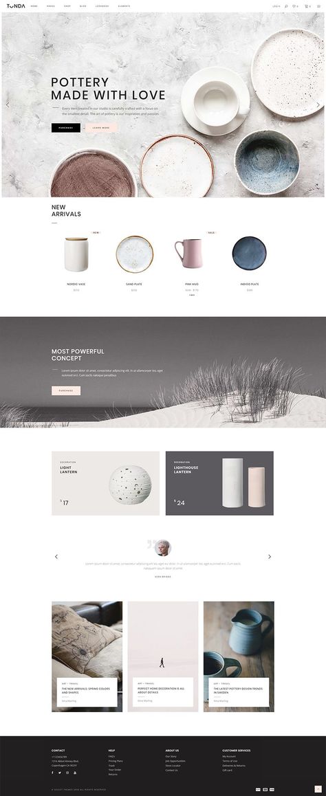 Tonda is a modern and elegant WordPress theme carefully designed for online shops.  #wordpress #theme #webdesign #website #layout #modern #design Design De Configuration, Layout Web, Event Posters, Best Website Design, Modern Website Design, Ecommerce Web Design, Webdesign Inspiration, Theme Wordpress, Online Shop Design