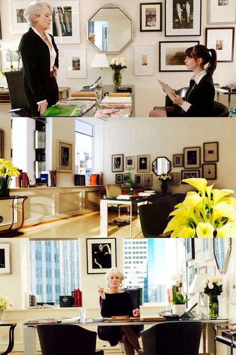 Miranda Priestly Office, Anna Wintour Office, Kardashian Office, Vogue Office, Chic Office Space, Future Office, Kids Room Interior Design, French Living, Creative Workspace