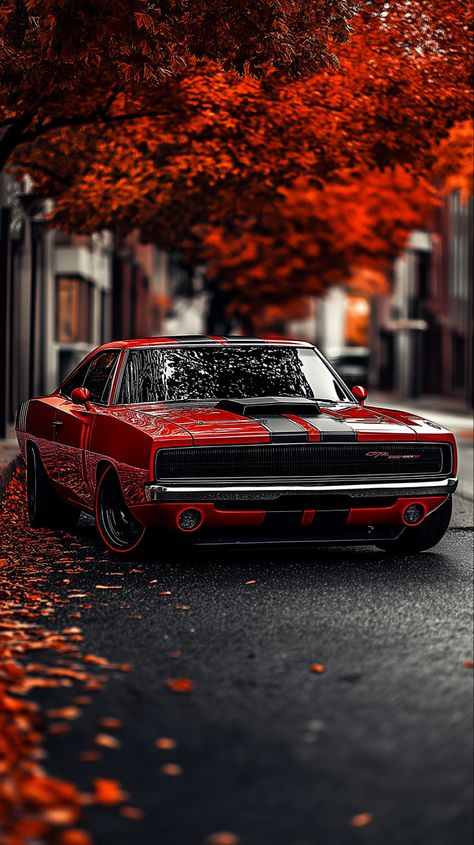 Red Car Wallpaper Iphone, Iphone Wallpapers For Men, Awesome Wallpapers For Iphone, Dodge Car Wallpaper, Art Cars Wallpaper, Vintage Cars Wallpaper, Dodge Wallpaper, Garage Wallpaper, Muscle Cars Wallpaper