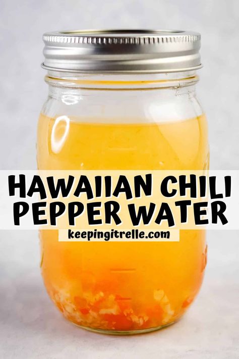 Chili Water Recipe, Hawaiian Chili Pepper Water Recipes, Chili Pepper Chicken Hawaiian, Chili Pepper Water Recipe, Chili Water, Hawaiian Chili Pepper Water, Hawaiian Traditions, Chili Pepper Water, Hawaiian Chili