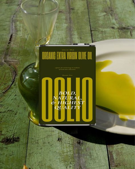 Introducing Oolio, a premium Greek extra virgin olive oil sourced from the sun-drenched groves of Greece. 🫒 #ooliobrief #designerbriefs #branding #brandinginspiration #brandingagency #brandingstudio #brandingstrategy #brandingdesign #foodbranding #brandingstudio #mediterranean #fresh #graphicdesign #brief #challenge #restaurant #logodesigner #designer #design #graphicdesigncommunity #creative #oliveoil #greekfood #greekoil #greekoliveoil #graphicdesigninspiration #graphicdesignchallenge #the... Olive Oil Branding, Olive Oil Brands, Organic Extra Virgin Olive Oil, Greek Olives, Food Branding, Branding Agency, Virgin Olive Oil, Extra Virgin, Greek Recipes