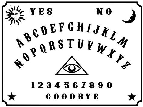 Dropbox - Halloween Ouija-Crafty Lumber jacks (1) (1).svg - Simplify your life Ouija Board Drawing, Say Bye, Ouija Board, Sign Ideas, Simplify Your Life, Diy Halloween Decorations, Halloween Ideas, Lumber, Halloween Decorations