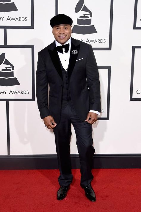 LL Cool J (Grammys 2016) Grammys 2016, Grammy Red Carpet, Chrissy Teigen John Legend, 2016 Red Carpet, Grammys Red Carpet, Ll Cool J, Cute Black Guys, Sam Smith, John Legend