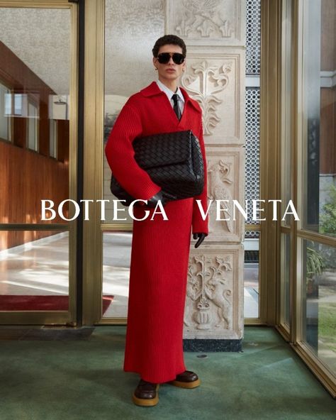 Scottish Coffee, Bottega Veneta Campaign, Reiss Nelson, Campaign Advertising, Male Editorial, Mariacarla Boscono, Aw 2024, Winter Campaign, Bag Photography