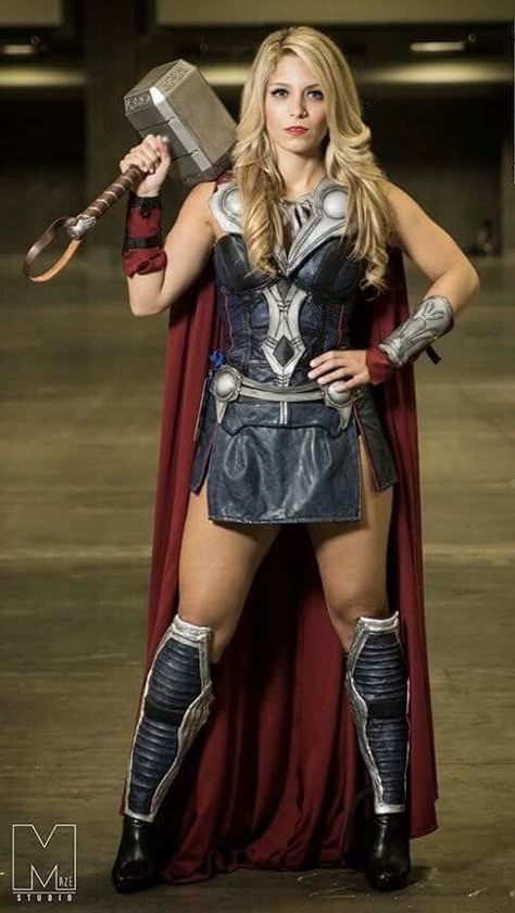 I would wear this to Sam'sClub! Thor Outfit, Thor Costume, Thor Cosplay, Female Thor, Superhero Cosplay, Marvel Cosplay, Marvel Girls, Cosplay Characters, Halloween 2024