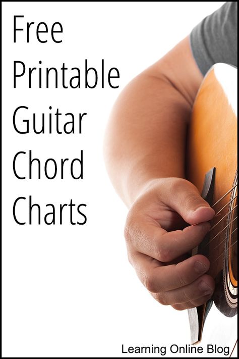 Find out where to get free guitar chord charts to print and use in your homeschool. #homeschool #guitar Guitar Chords Chart, Free Guitar Chords, Homeschool Freebies, Homeschool Board, Guitar Chord Chart, Homeschool Tips, Homeschool Encouragement, Homeschooling Ideas, Homeschool High School