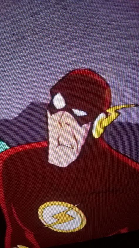 the Flash - Justice League (2001-2004) Justice League 2001, The Flash Justice League, Dc Animated, Justice League Unlimited, Wally West, Nightwing, Justice League, The Flash, Funny Images