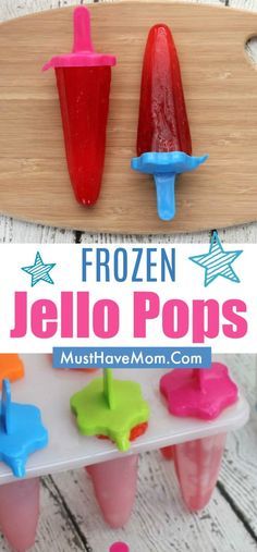 Frozen Jello, Jello Popsicles, Popsicle Recipe For Kids, Desserts For Kids, Slab Cake, Chocolate Melts, Desserts Summer, Progressive Dinner, Chocolate Slabs