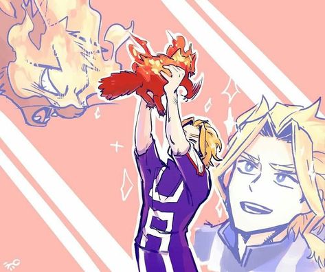 All Might X Endeavor, Spot The Main Character, Todoroki Enji, Next Avengers, Yagi Toshinori, Enji Todoroki, Toshinori Yagi, Anime Group, My Hero Academia 2