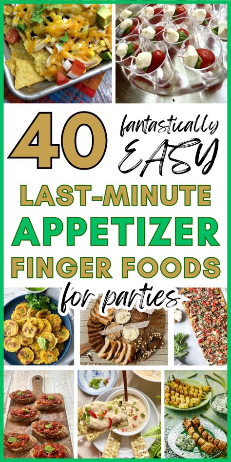 These easy appetizers are great when you’re in a pinch! Last minute finger food recipes that are simple to put together! Easy to make party snacks that are great for a crowd. You'll love these quick and easy party appetizers - last minute snacks for a party for the win! Quick and Easy Appetizers for Party | Simple Appetizers Last Minute Snacks, Easy Appetizers For Party, Finger Foods For Parties, Snacks For A Party, Foods For Parties, Last Minute Appetizer, Easy Party Appetizers, Simple Appetizers, Finger Food Recipes