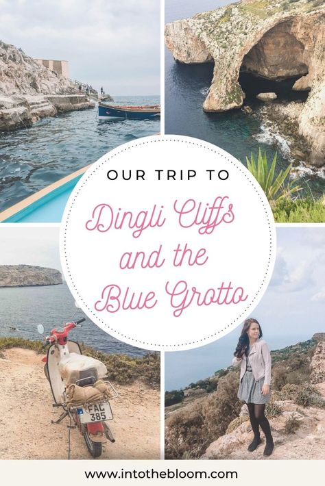 Our Trip to Dingli Cliffs and the Blue Grotto Malta Bugibba, Malta Valletta, Student Budget, Blue Grotto, Maltese Islands, European City Breaks, Malta Island, Cave Tours, European City