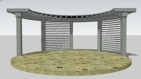 round pergola | 3D Warehouse Circular Pergola, Round Pergola, 3d Warehouse, Pergola, Sweet Home, This Is Us, Google Search, Models, Furniture