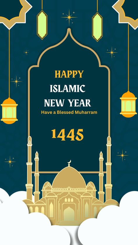 Happy Islamic New Year 1445 H Happy Islamic New Year, Hazrat Imam Hussain, Islamic New Year, Imam Hussain