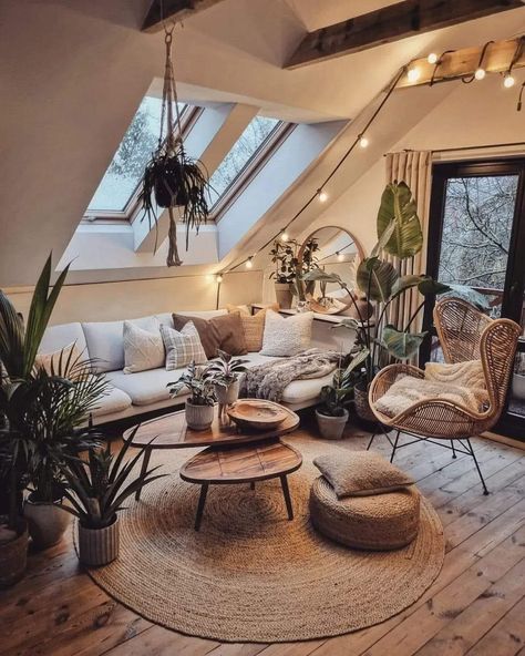 Living Room Design Boho, Bohemian Living Room Decor, Boho Interior Design, Bohemian Interior Design, Interiors Dream, Chic Living Room, Bohemian Living Room, Boho Interior, Boho Living Room