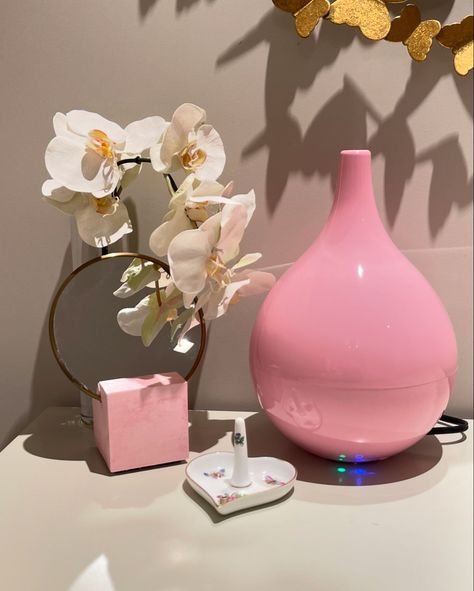 Pretty in pink with our H3 Humidifier 💖 Black Friday is here- use code FRIDAY30 for 30% sitewide and make your space mistifying! 😉 *exclusions on site apply #humidifier #humidifiers #objecto #h3 #diffuser #diffusers #aromatherapy #prettyinpink #popofpink #homedecor #homeaccessories #blackfriday Humidifier Aesthetic, Humidifiers, Pretty In Pink, Aromatherapy, Black Friday, Home Accessories, How To Apply, Coding, Make It Yourself