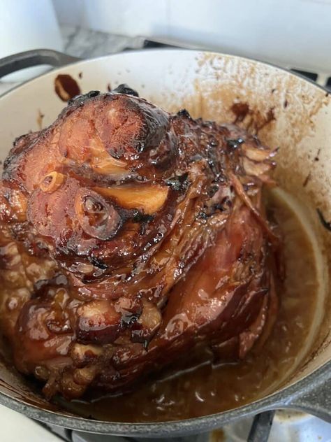 Can You Refreeze Ham After Baking It? Ham In Dutch Oven Baked, Oven Baked Spiral Ham, Ham In Dutch Oven, Spiral Baked Ham, Dutch Oven Ham, Oven Ham, Baked Spiral Ham, Precooked Ham, Spiral Cut Ham