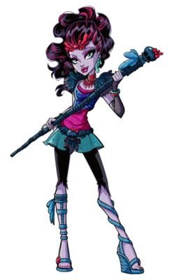 Jane Boolittle Jane Boolittle, Monster High Wiki, High Wallpaper, Monster High School, High Characters, Light Blue Eyes, Arte Monster High, Dark Blue Hair, Monster High Pictures