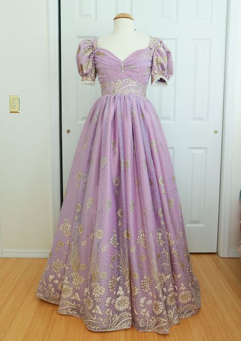 It took me longer than it should have, but here is part two of making my Rapunzel inspired 1820’s dress! If you missed part one, it can be read here. And I’ll be picking up right where … Rapunzel Style Inspired Outfits, Rapunzel Aesthetic Dress, Rapunzel Dress Aesthetic, Rapunzel Inspired Prom Dress, Rapunzel Dress Inspired, Rapunzel Prom Dress, Rapunzel Inspired Outfit, Rapunzel Inspired Dress, 1820s Dress