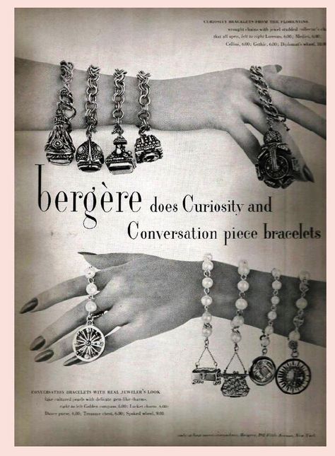 Bergere vintage costume jewelry - Kaleidoscope effect Cleopatra Jewelry, Jewelry Advertisement, Jewelry Ad, How To Wear Rings, Magazine Advertisement, Jewelry Editorial, Jewelry Ads, Jewelry Brands, Vintage Life