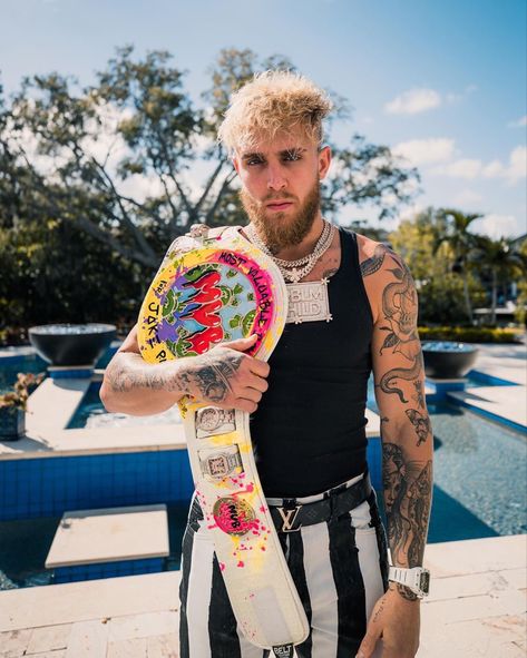 Jake Paul Hair, Jack Paul, Logan Paul, Baba Yaga, Jake Paul, New Photo Download, Dope Tattoos, Photo Download, Party Entertainment