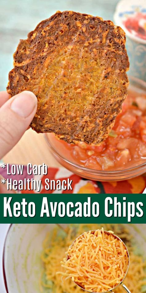 Crispy Avocado, Avocado Chips, Parmesan Chips, Healthy Low Carb Snacks, Avocado Creme, Healthy Nutrition Plan, Keto Chocolate Chips, 140 Pounds, Diet Help