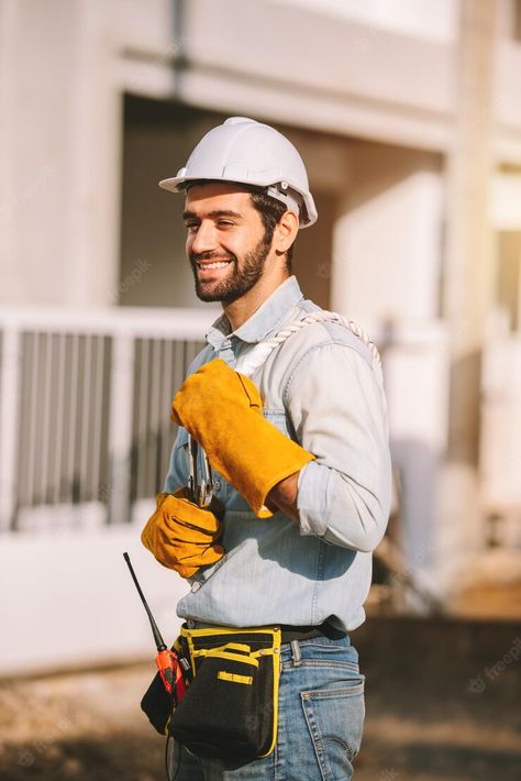 Construction Photoshoot, Construction Headshots, Engineer Outfit Man, Construction Photo Shoot, Civil Engineer, Construction Workers, Construction Worker Aesthetic, Construction Outfit, Zombie Clothes