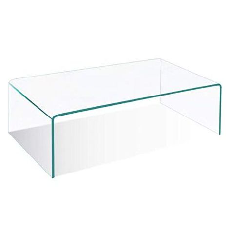 11 Best Glass Coffee Tables for 2019 - Glass Top Coffee Table Reviews Tokidoki Toys, Waterfall Coffee Table, Living Room Office Desk, Cocktail Tables Living Room, Clear Coffee Table, Our First Apartment, Modern Glass Coffee Table, Glass Coffee Tables, Elegant Coffee Table