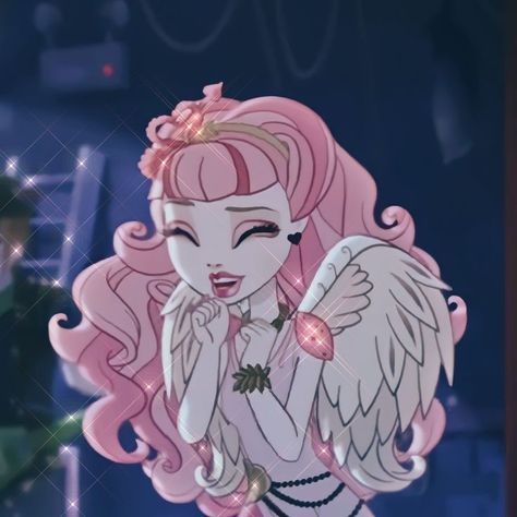 Ever After High Ever After High, Ever After, Pink Hair, Angel, Hair, Pink