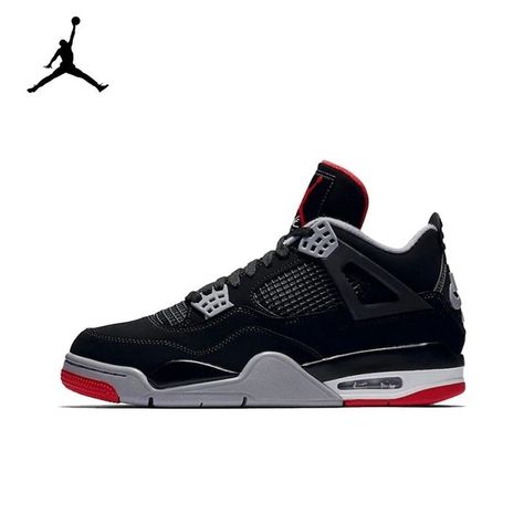 Original Air Jordan 4 Retro Bred Bull Anti-Slip Wear-resistant Retro Basketball Shoes https://halalzen.com/products/original-air-jordan-4-retro-bred-bull-anti-slip-wear-resistant-retro-basketball-shoes Halalzen #Hot Lava Goddess, Goddess Of Lightning, Air Jordan 4 Bred, Jordan 4 Retro Bred, Jordan 4 Bred, Original Air Jordans, Jordan Retro 4, Retro Basketball Shoes, Retro Basketball